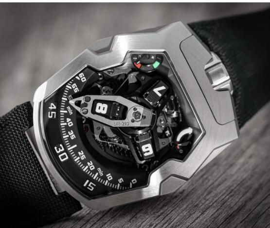 Review Replica Urwerk Watch UR-210 STEEL MALTESE FALCON